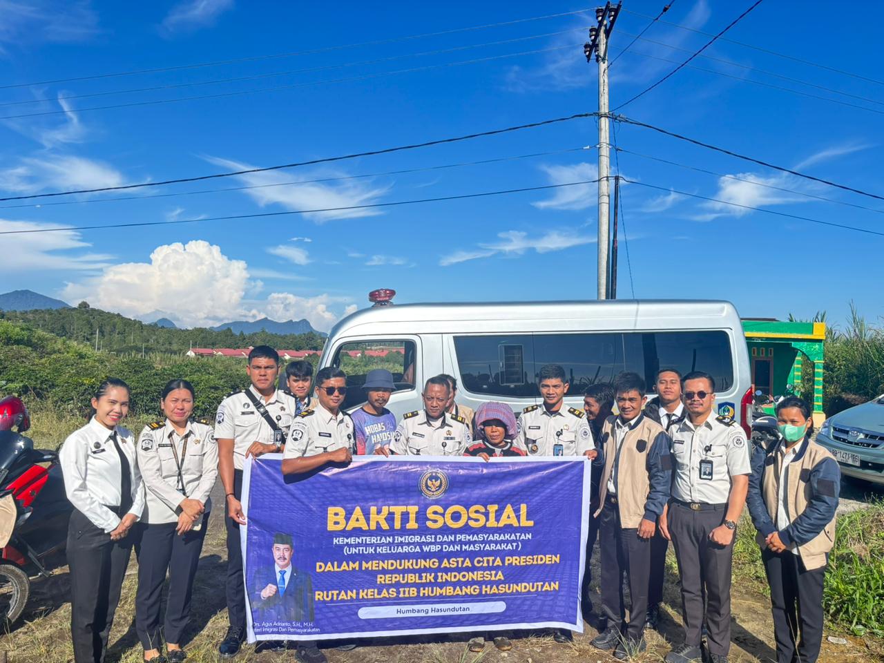 Rutan Humbahas Wujudkan Kepedulian Berdampak Nyata Lewat Bantuan Sosial Kepada Masyarakat